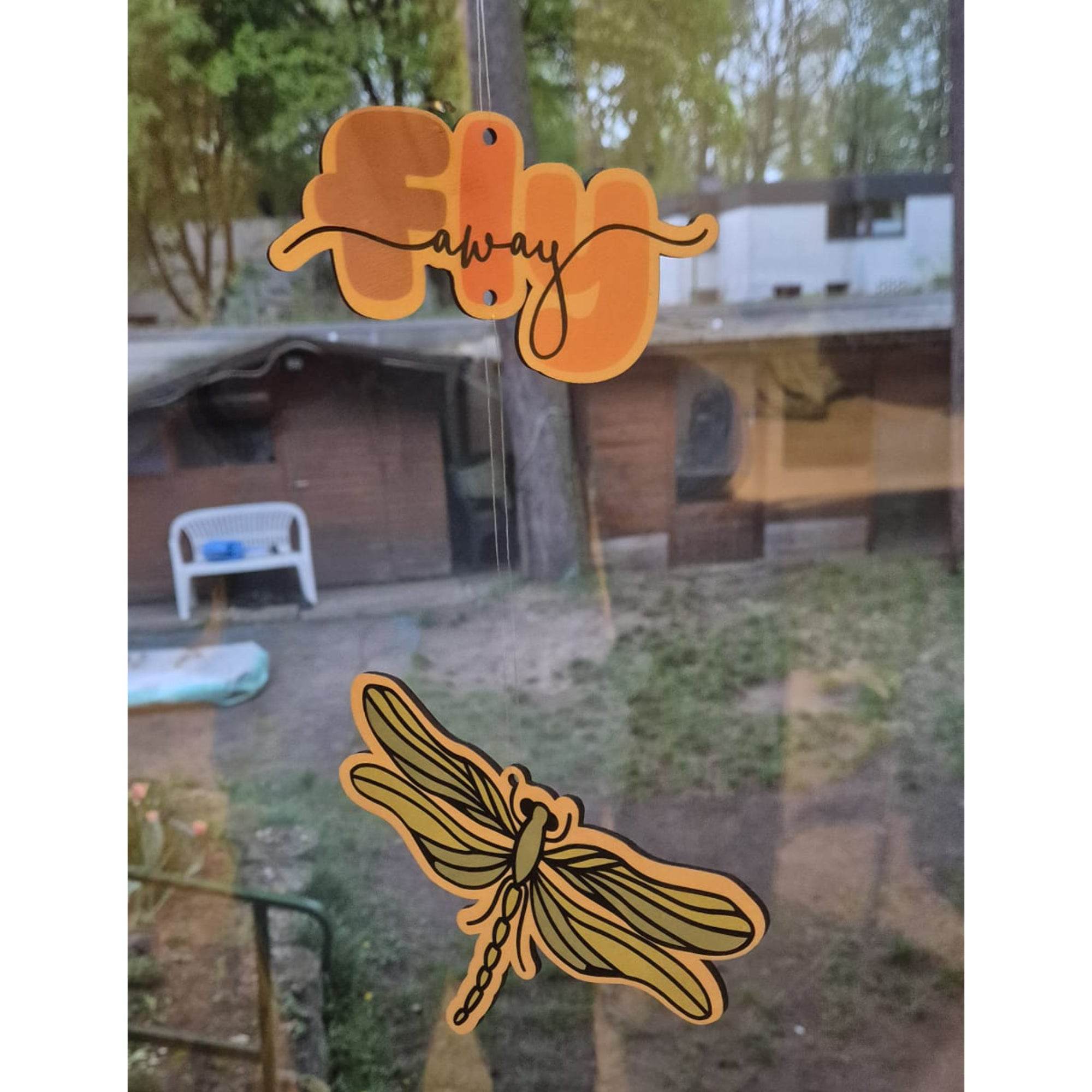 Plotter- und Laserdatei Dragonfly - Sewando