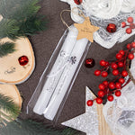 Kerzentattoo PDF Vorlage Weihanchtslieder Kerzenaufkleber - Sewando