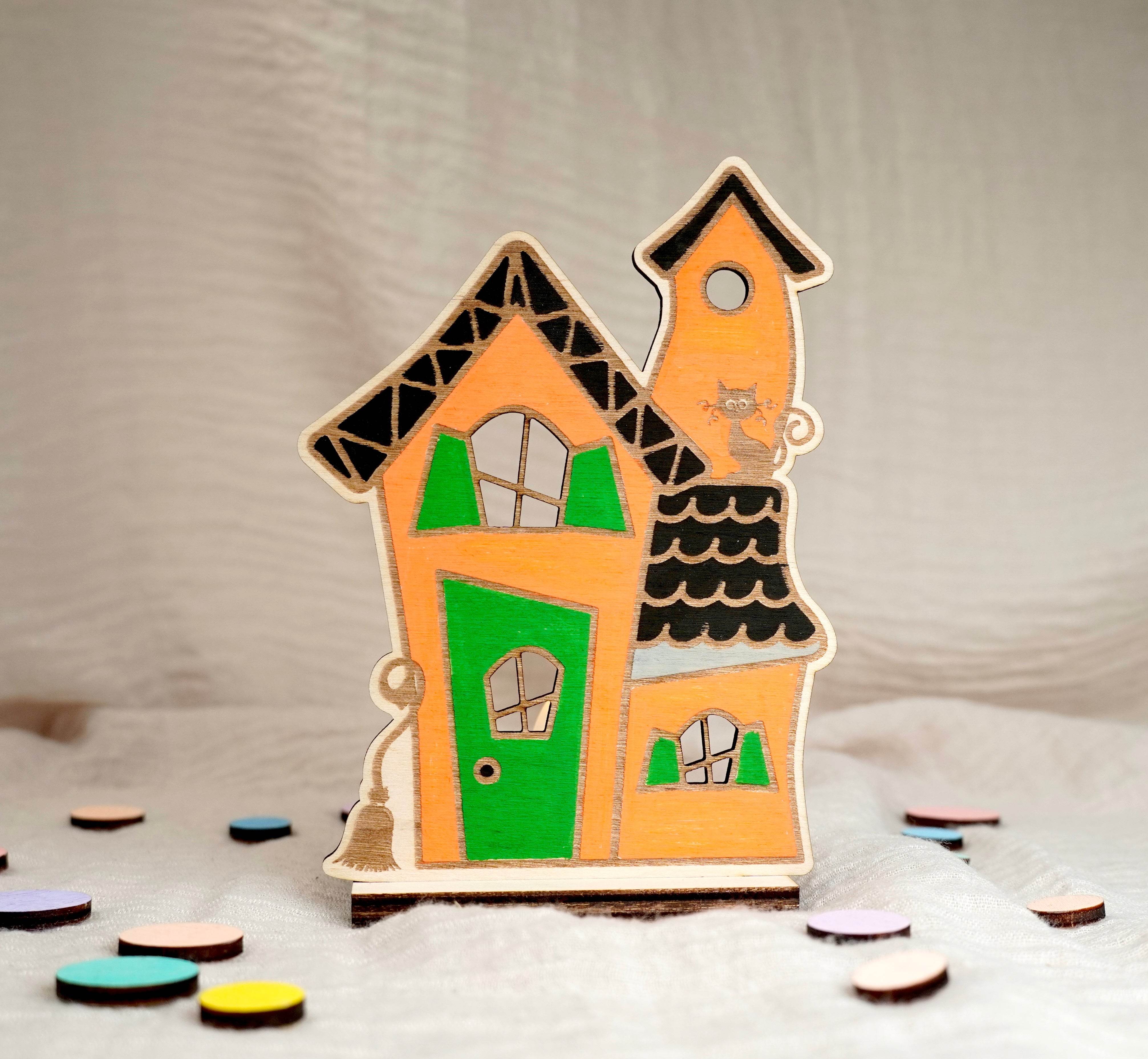 Laserdatei Hexenhaus - Sewando