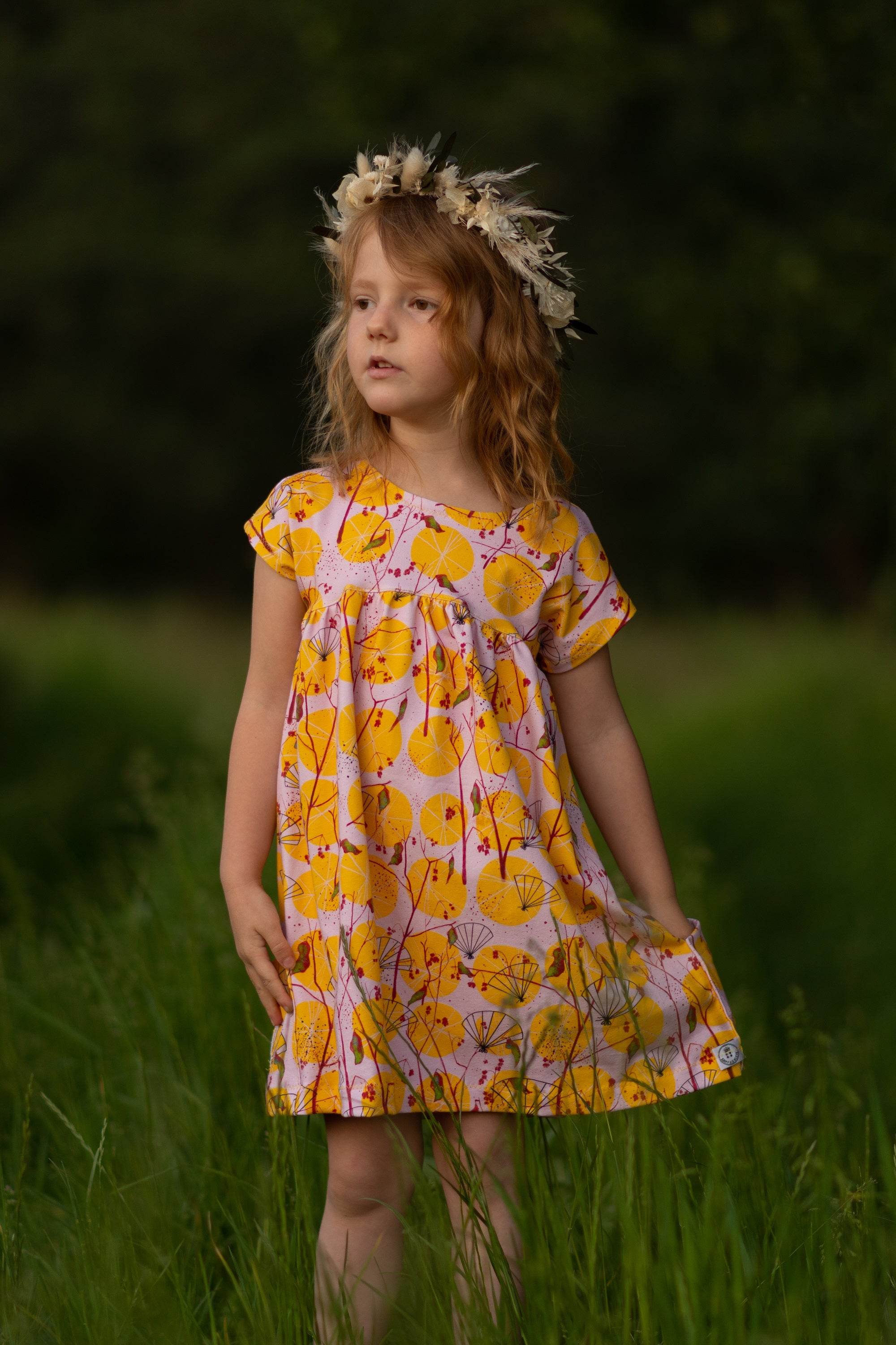 Schnittmuster Crossover Dress - Kleid BEAMER Version - Gr. 56 - 164 - Sewando