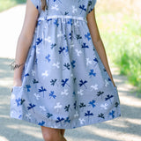 Schnittmuster Crossover Dress - Kleid BEAMER Version - Gr. 56 - 164 - Sewando