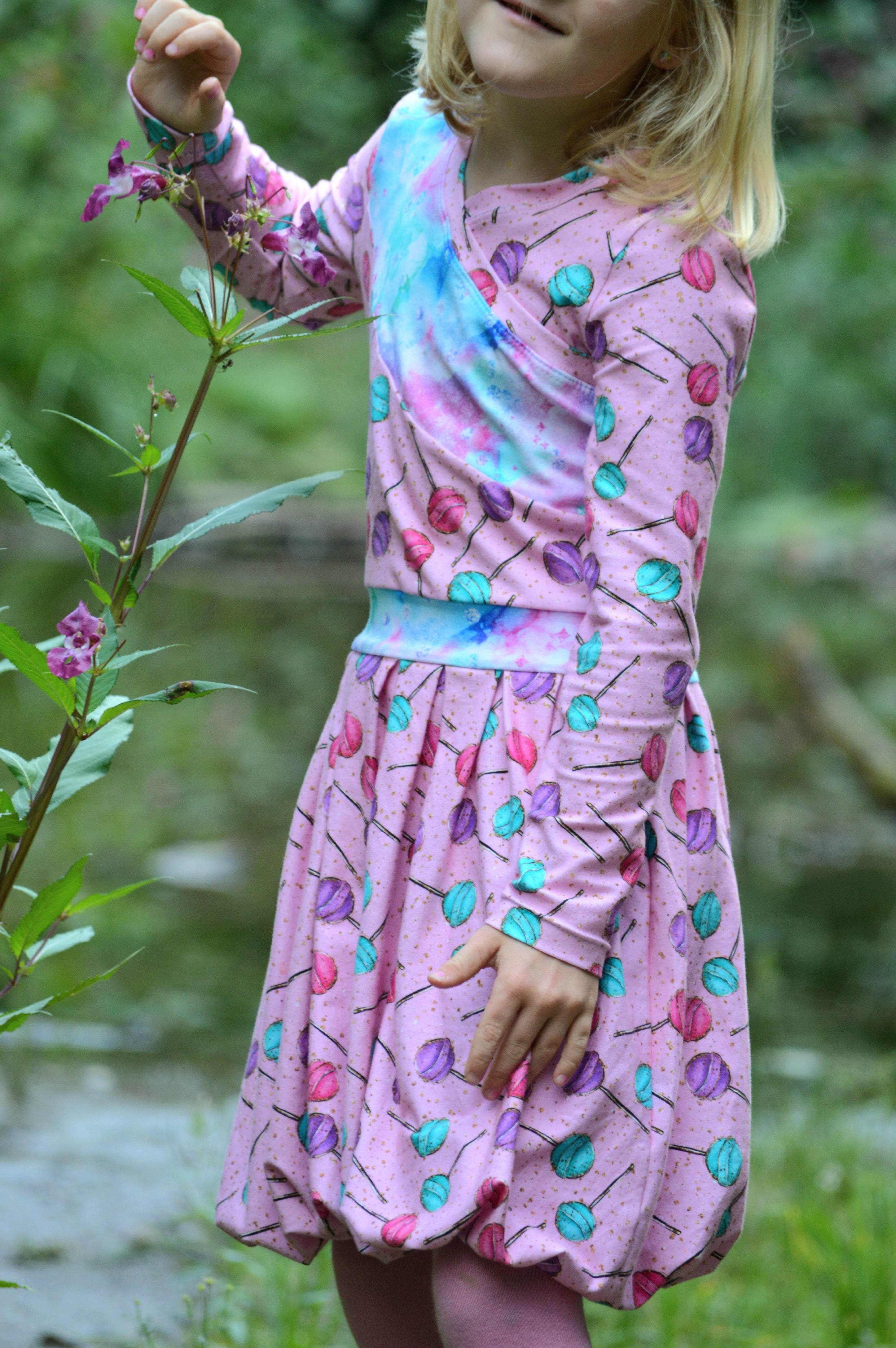 Schnittmuster Kleid für Mädchen Francine Gr. 74-164 - Sewando