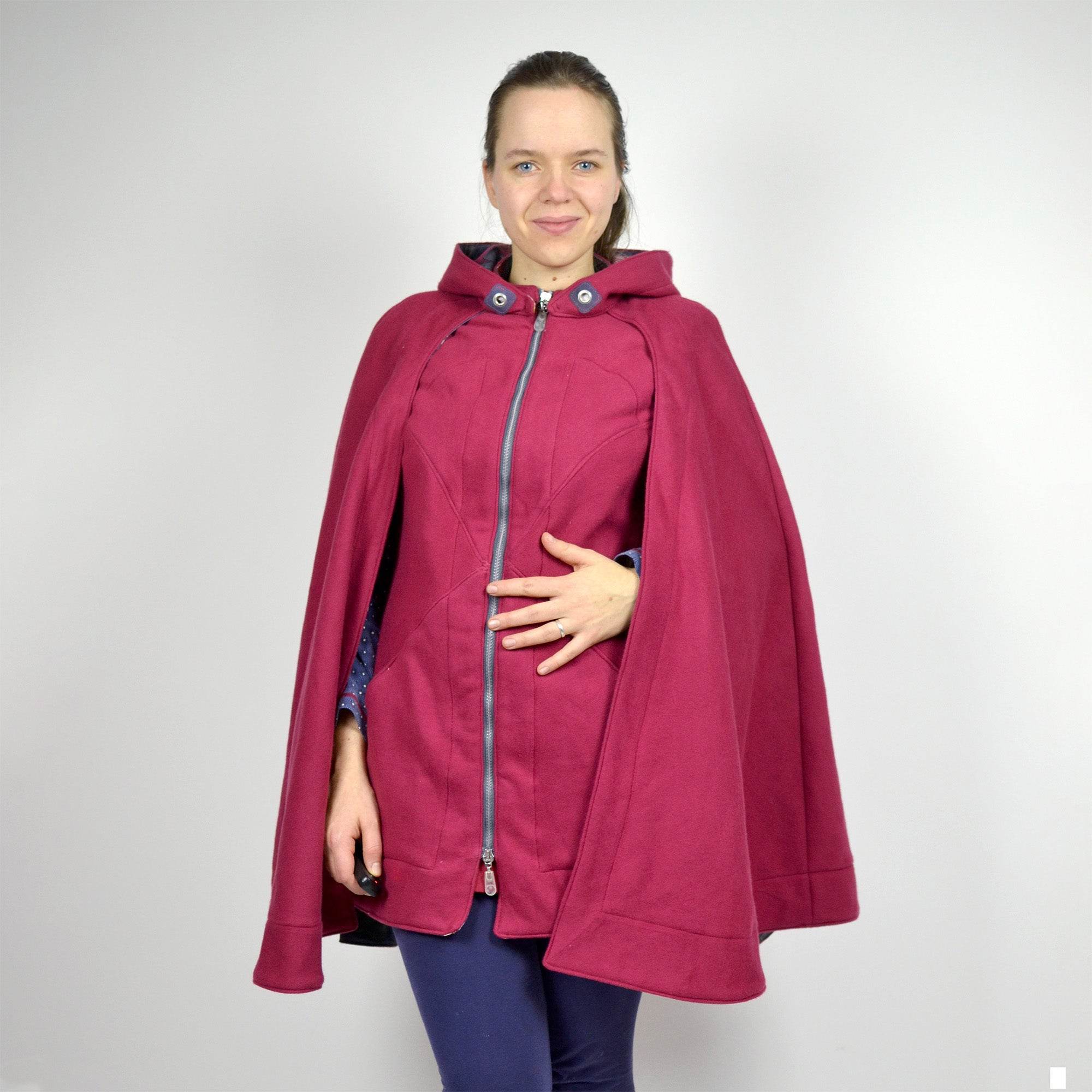 Schnittmuster Weste und Cape Hilkka - Größen 32 - 60 - Sewando