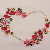 Herz Stickdatei – Florale Herzform für romantische Akzente - Sewando