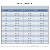 Schnittmuster Hose "YANNICK" Gr. 74 - 146
