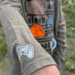 Plotter- und Laserdatei Eat Sleep - Sewando