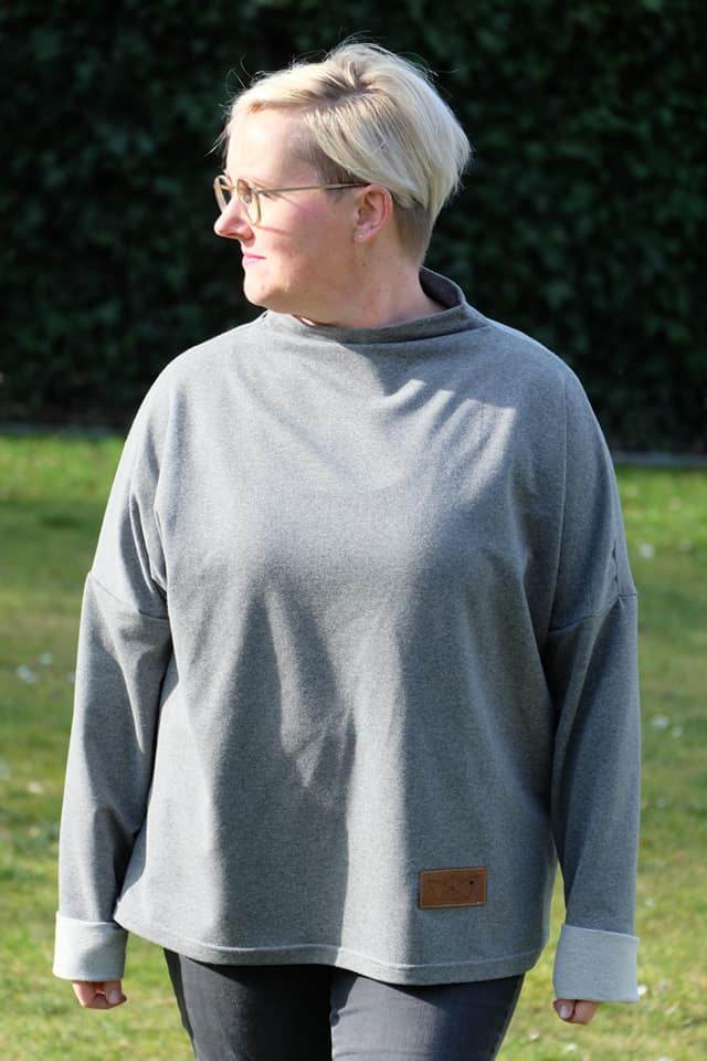 Schnittmuster Oversize Pullover RAPIDO (34-58) - Sewando