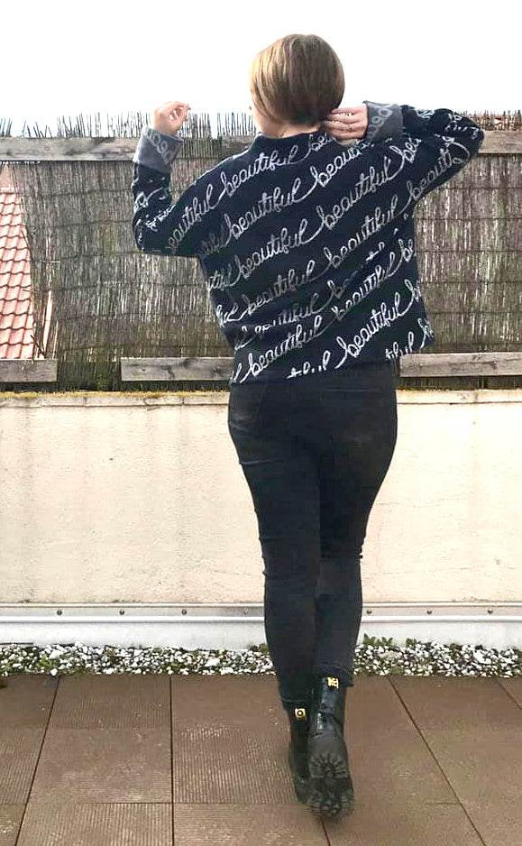 Schnittmuster Oversize Pullover RAPIDO (34-58) - Sewando