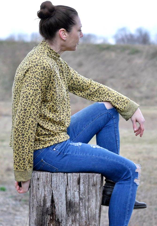 Schnittmuster Oversize Pullover RAPIDO (34-58) - Sewando