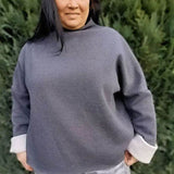 Schnittmuster Oversize Pullover RAPIDO (34-58) - Sewando