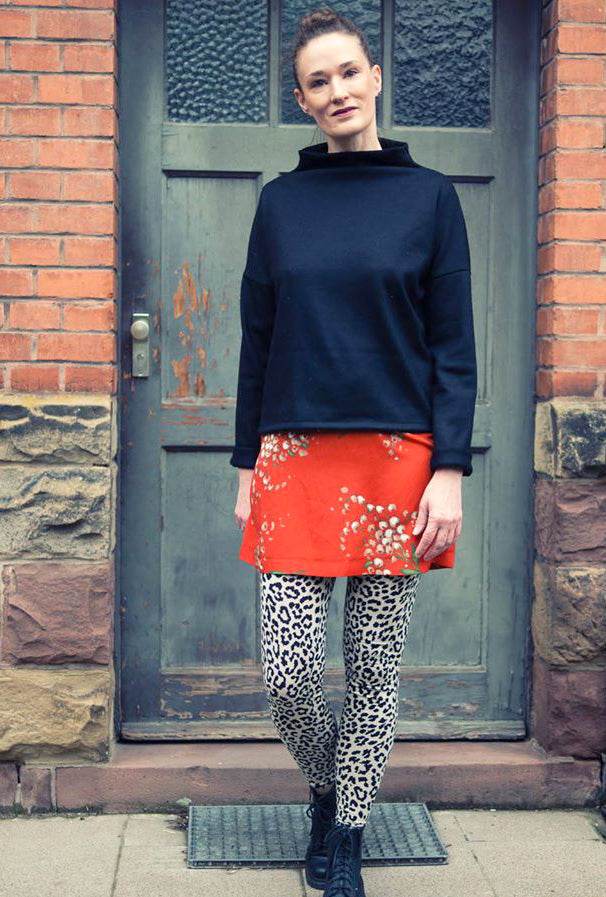 Schnittmuster Oversize Pullover RAPIDO (34-58) - Sewando