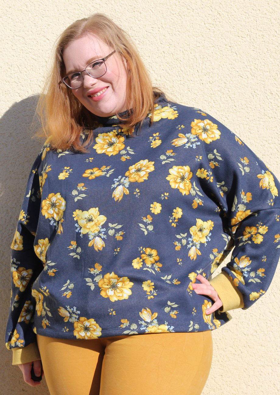 Schnittmuster Oversize Pullover RAPIDO (34-58) - Sewando
