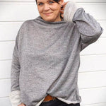 Schnittmuster Oversize Pullover RAPIDO (34-58) - Sewando