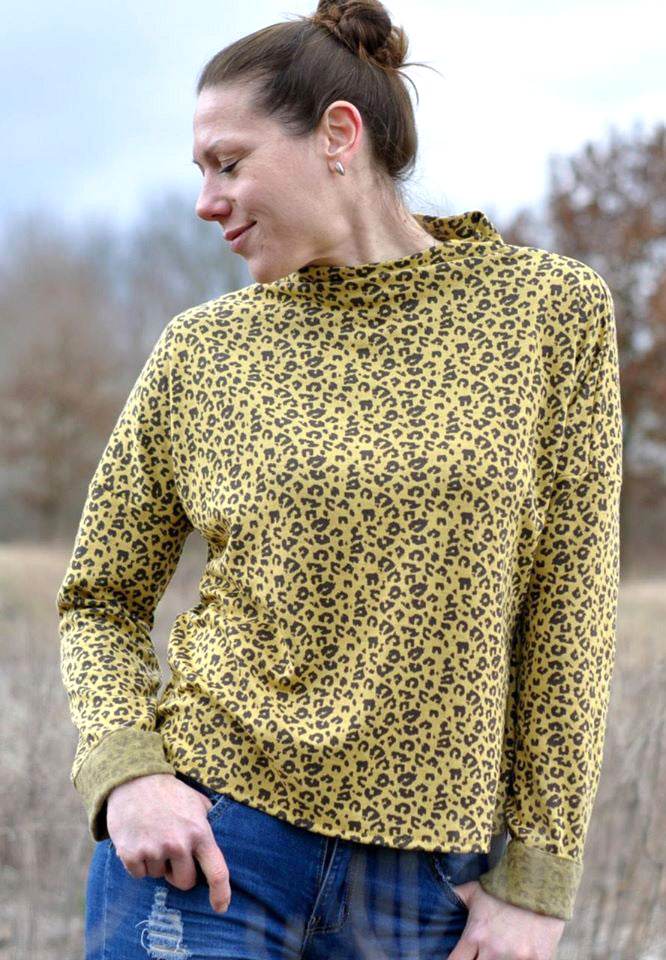 Schnittmuster Oversize Pullover RAPIDO (34-58) - Sewando