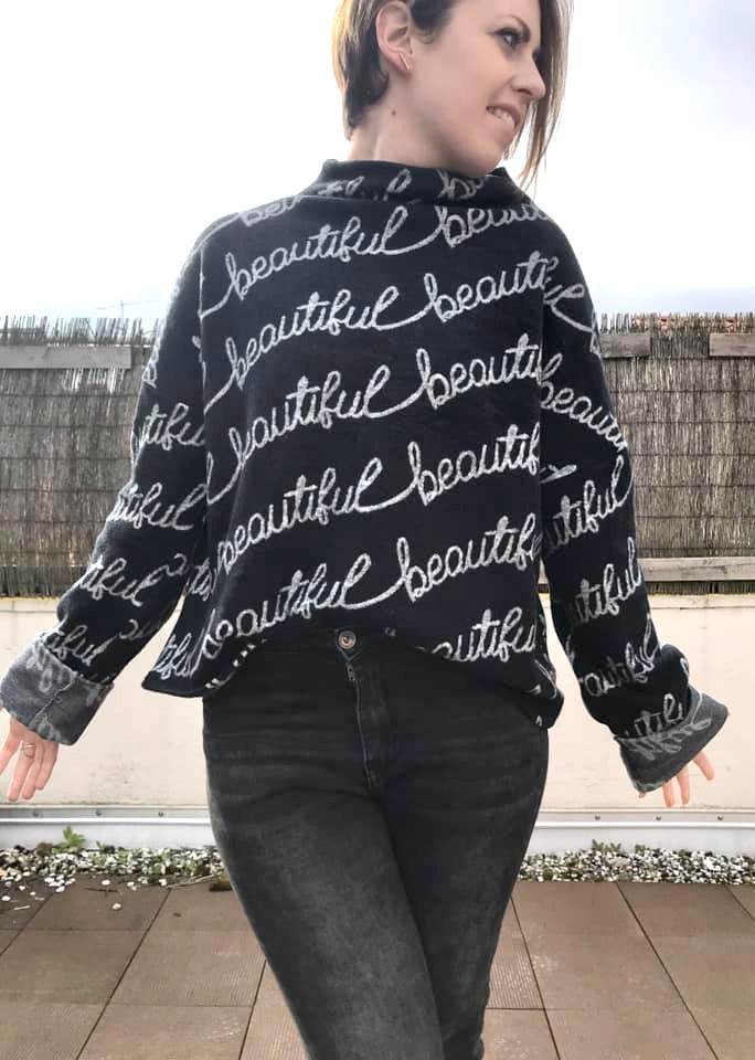 Schnittmuster Oversize Pullover RAPIDO (34-58) - Sewando