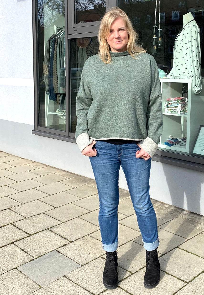 Schnittmuster Oversize Pullover RAPIDO (34-58) - Sewando