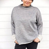 Schnittmuster Oversize Pullover RAPIDO (34-58) - Sewando