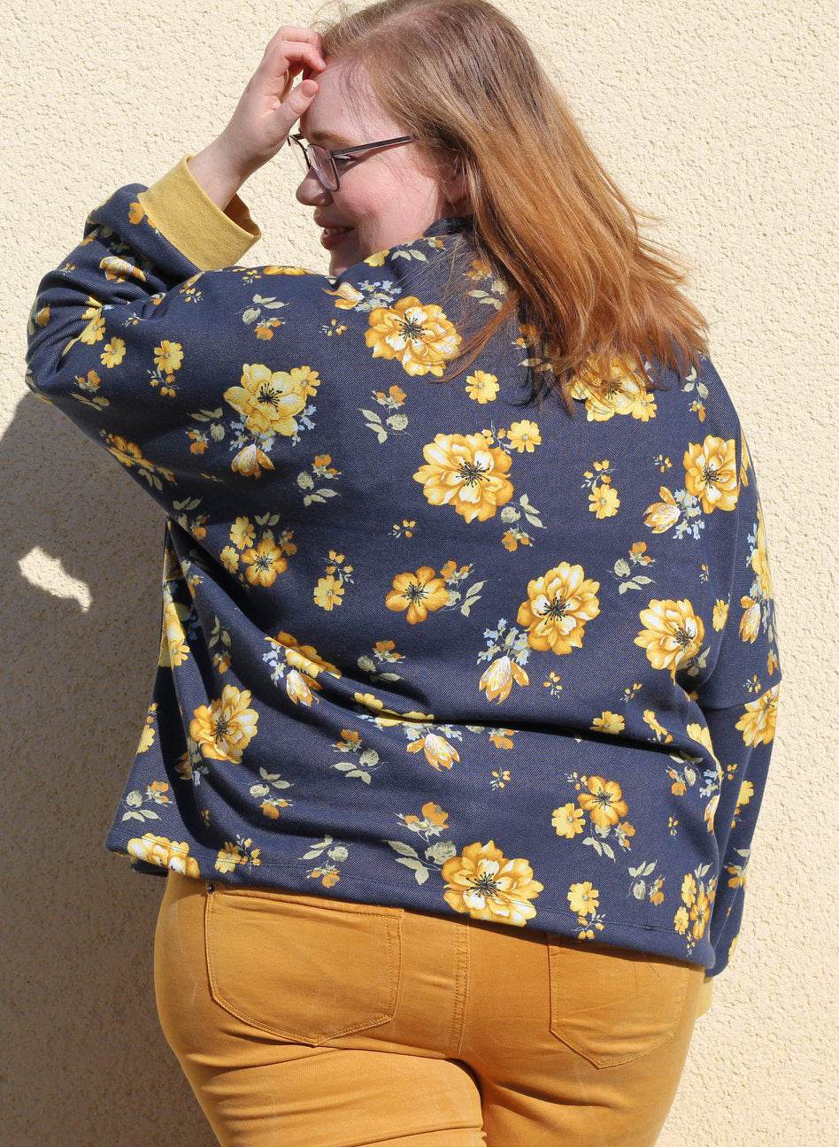 Schnittmuster Oversize Pullover RAPIDO (34-58) - Sewando