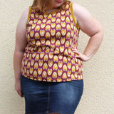 Schnittmuster Top, Trägerkleid SOL (34-58) - Sewando