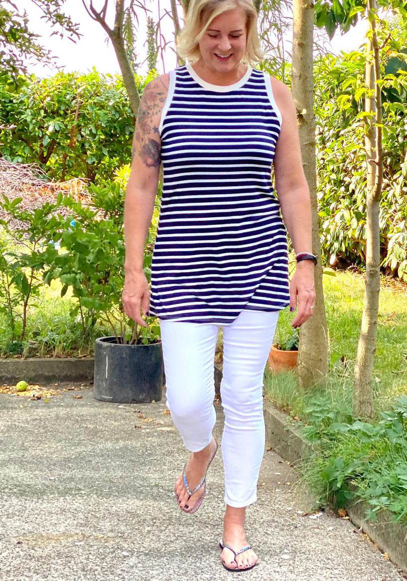 Schnittmuster Top, Trägerkleid SOL (34-58) - Sewando