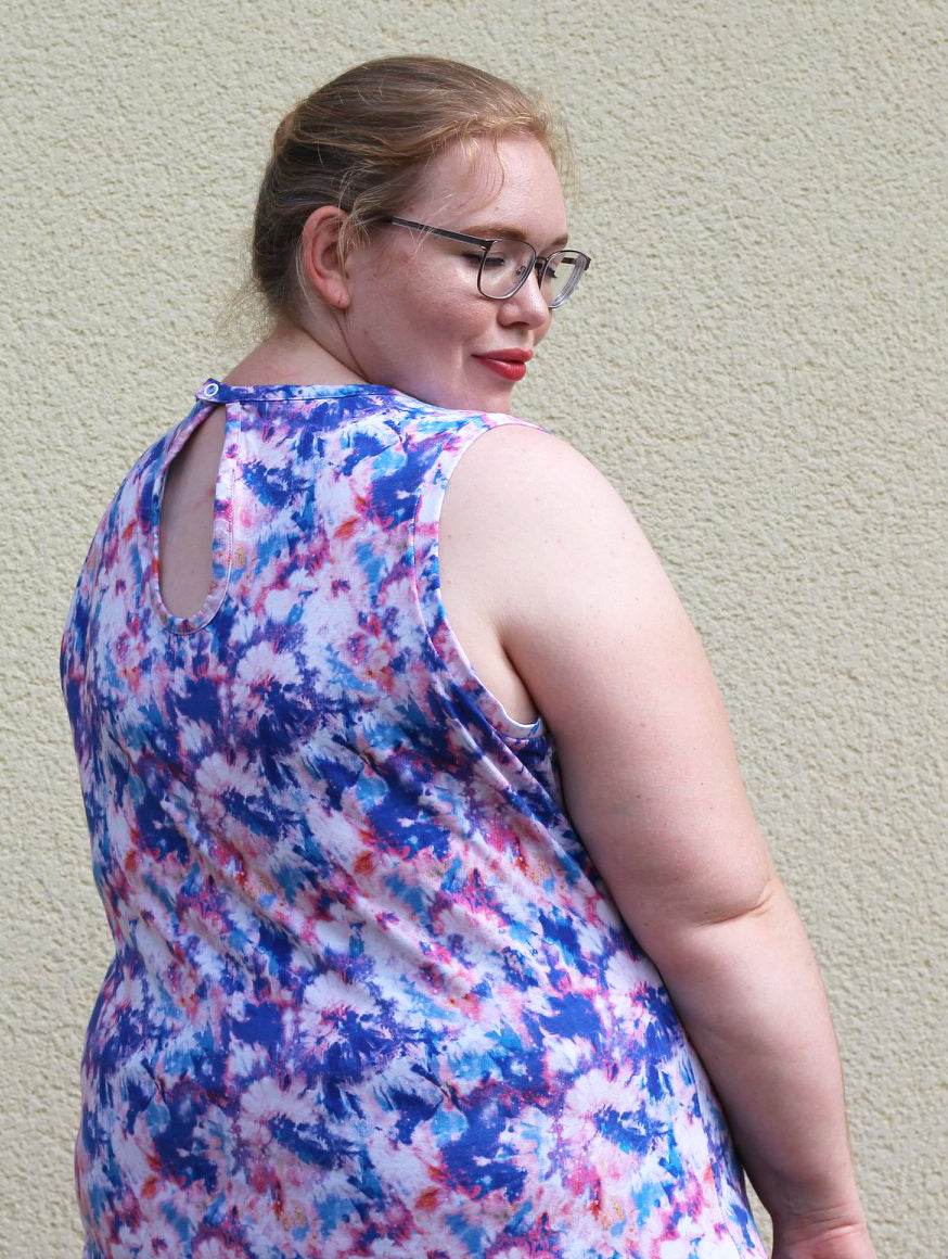 Schnittmuster Top, Trägerkleid SOL (34-58) - Sewando