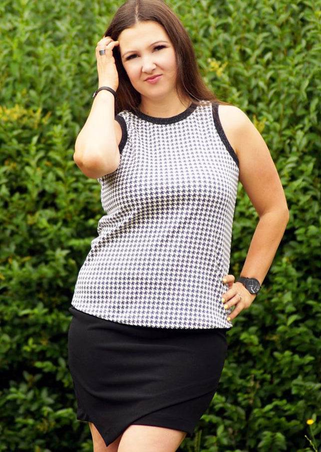 Schnittmuster Top, Trägerkleid SOL (34-58) - Sewando