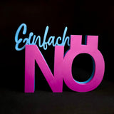 *Einfach Nö* * 3D Druck-, Laser und Plotterdatei in 2 Varianten