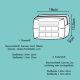 Schnittmuster Tasche "Wild und frei - daily"