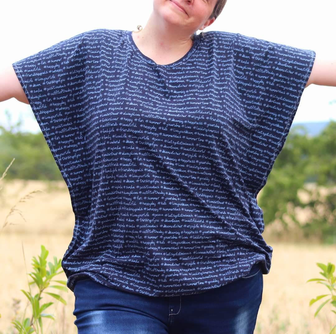 Schnittmuster Lady Cheesecake Onepieceshirt Größe 32-54 - Sewando