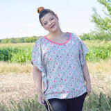 Schnittmuster Lady Cheesecake Onepieceshirt Größe 32-54 - Sewando