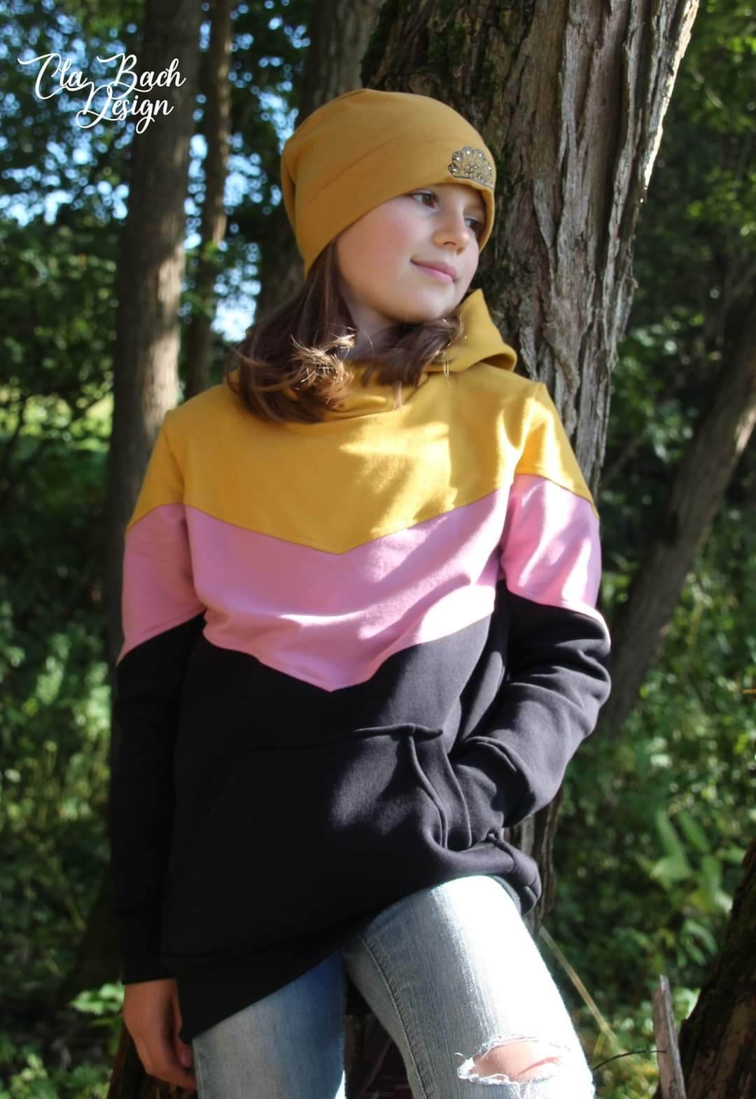 Hoodie Junior Anneke & Annuk Größe 122-158 inkl. Beamerdatei - Sewando