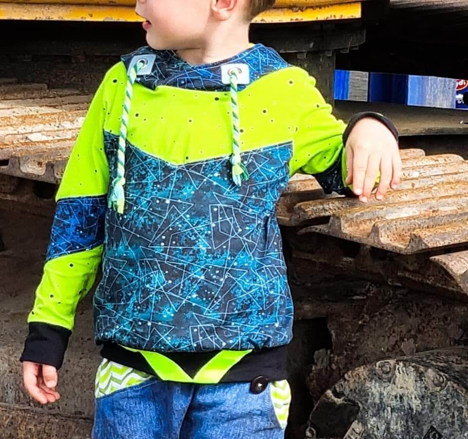 Hoodie Junior Anneke & Annuk Größe 122-158 inkl. Beamerdatei - Sewando