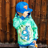 Hoodie Mini Anneke & Annuk Größe 80-122 inkl. Beamerdatei - Sewando