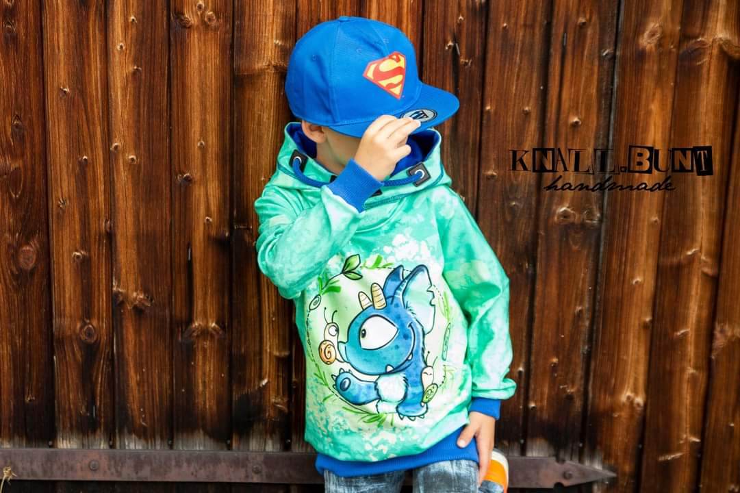 Hoodie Mini Anneke & Annuk Größe 80-122 inkl. Beamerdatei - Sewando