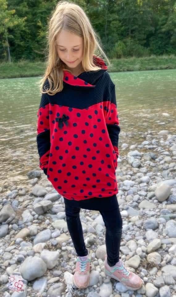 Hoodie Junior Anneke & Annuk Größe 122-158 inkl. Beamerdatei - Sewando