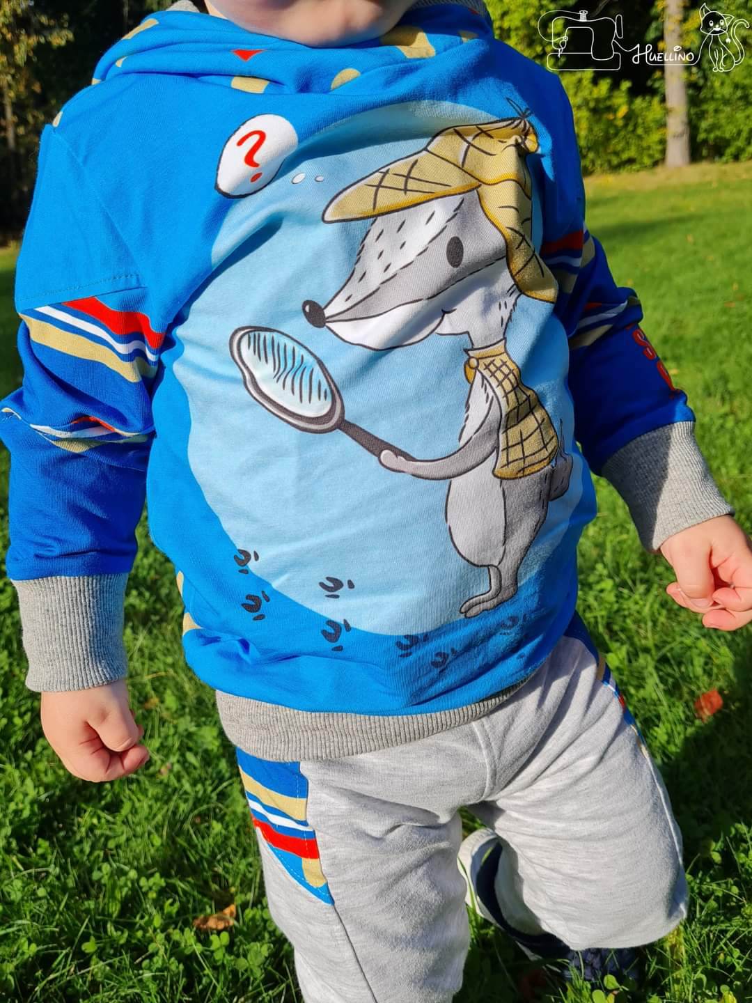 Hoodie Mini Anneke & Annuk Größe 80-122 inkl. Beamerdatei - Sewando