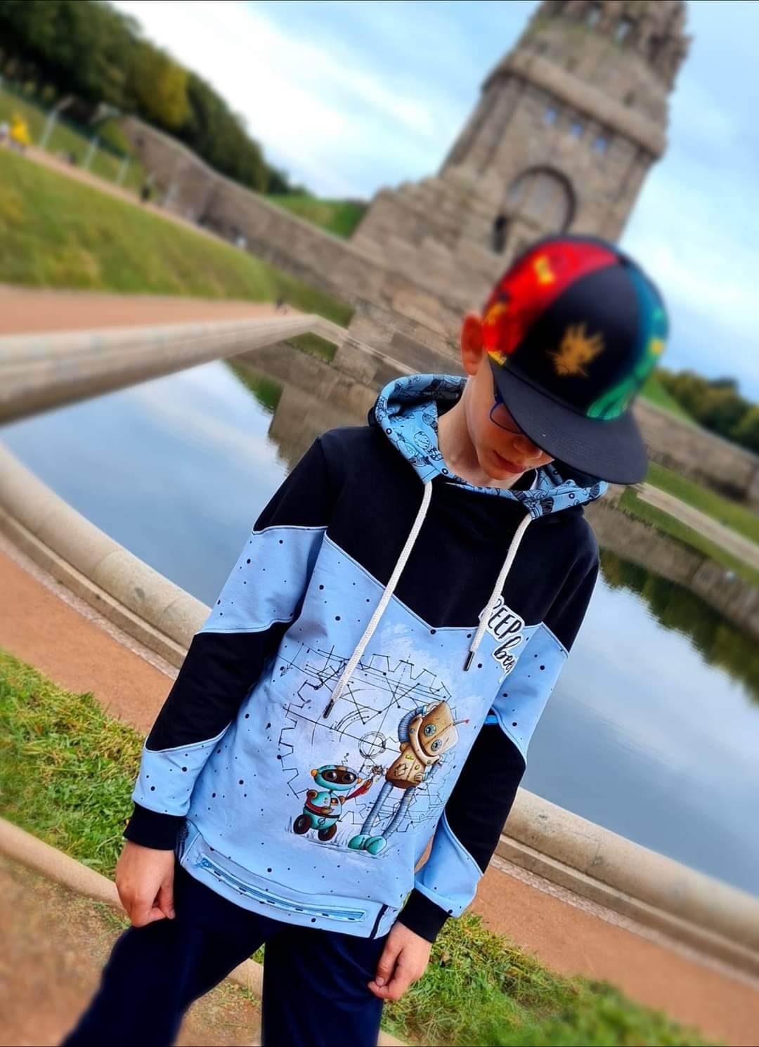 Hoodie Junior Anneke & Annuk Größe 122-158 inkl. Beamerdatei - Sewando