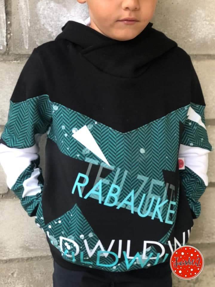 Hoodie Mini Anneke & Annuk Größe 80-122 inkl. Beamerdatei - Sewando