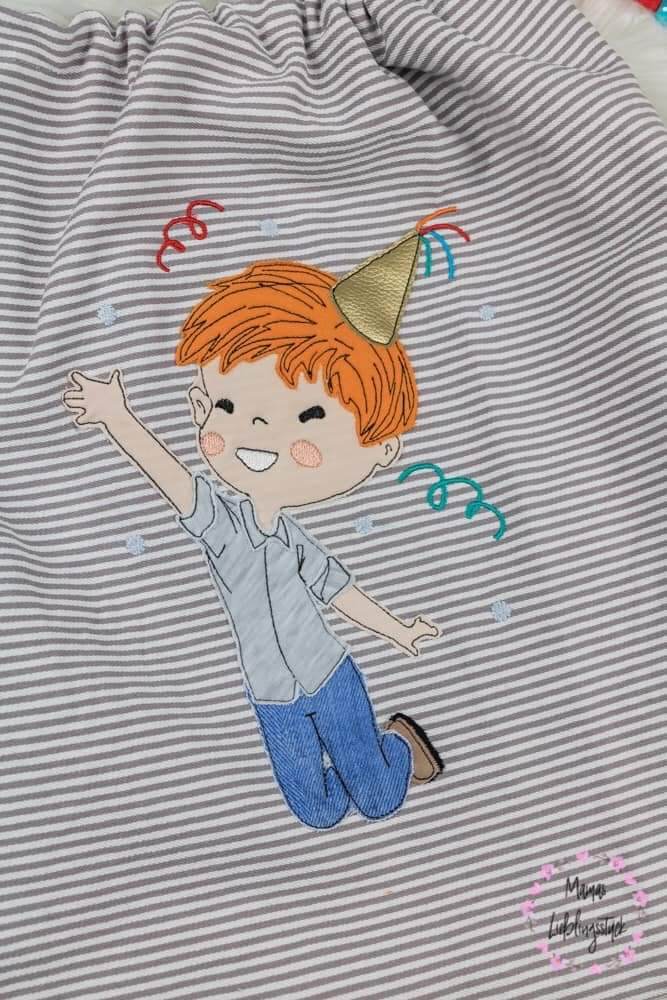 Stickdatei - Partyboy - Sewando