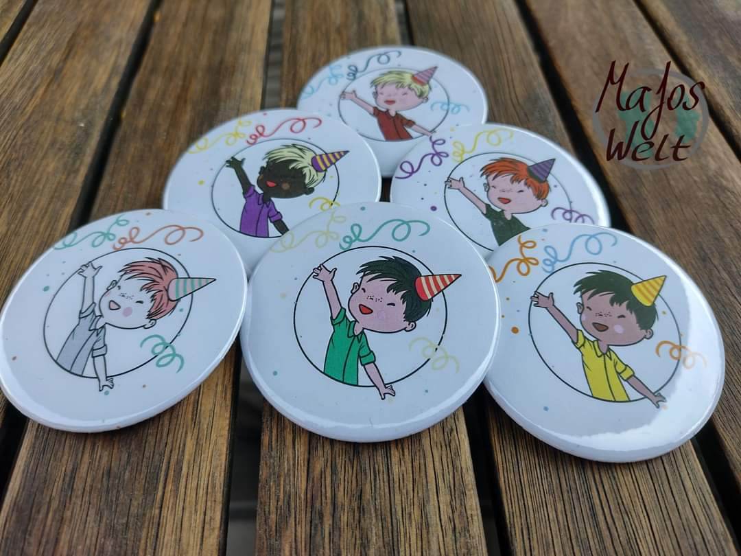 Plotterdatei - Partyboy Button - Sewando
