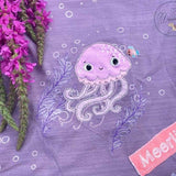 Stickdatei - Qualle Aurelia - Sewando