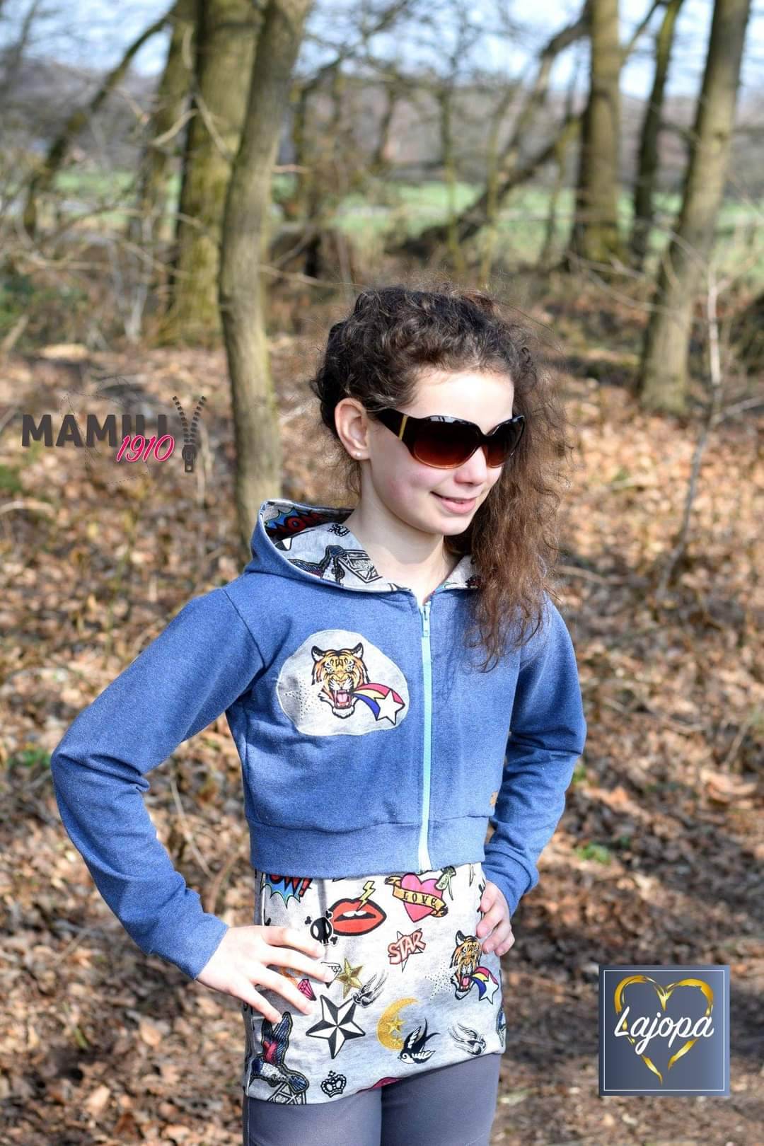 Kurzpulli / Kurzjacke Little Jaana Gr. 98-164 - Sewando