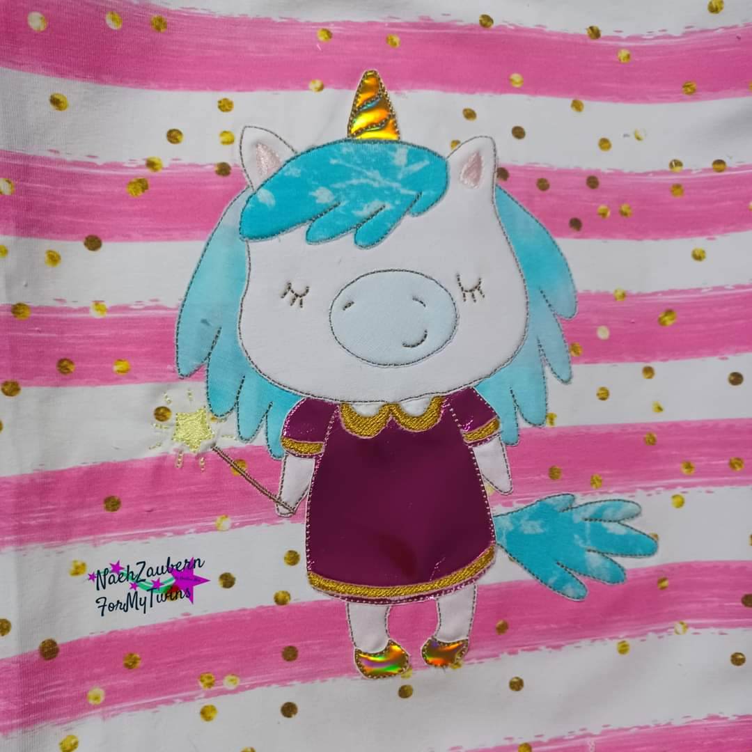 Stickdatei - Cute Unicorn - Sewando