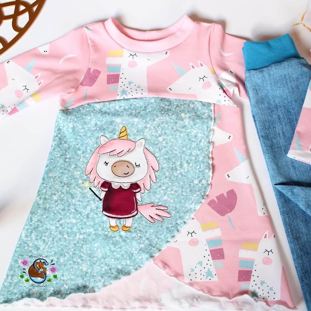 Stickdatei - Cute Unicorn - Sewando