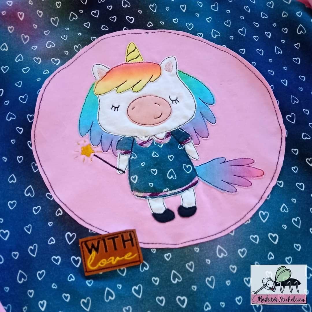 Stickdatei - Cute Unicorn - Sewando