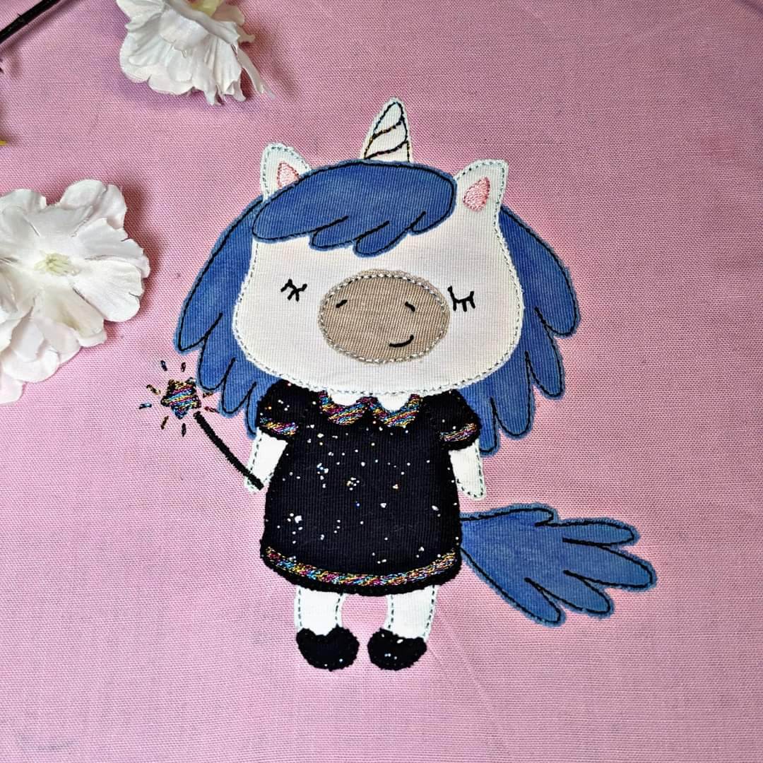 Stickdatei - Cute Unicorn - Sewando