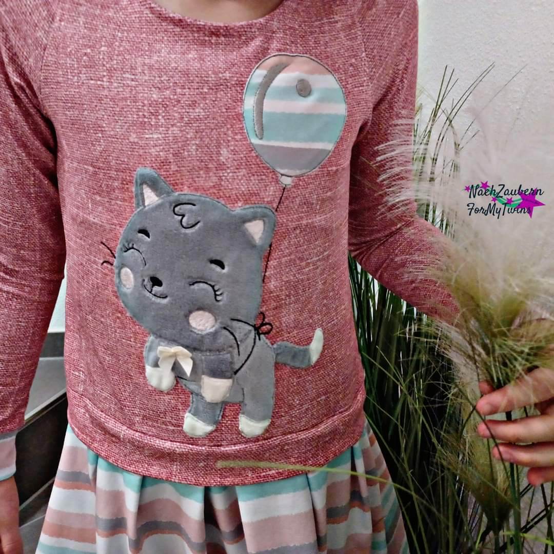 Stickdatei - Katze Lilly - Sewando