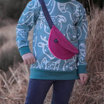 KOMBI E-Book Bauchtaschenhoodie Gr. 68 - 140 - Sewando