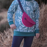 KOMBI E-Book Bauchtaschenhoodie Gr. 68 - 140 - Sewando