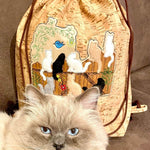 Katzen Stick Applikation ab 13x15 in 5 verschiedenen Größen - Sewando